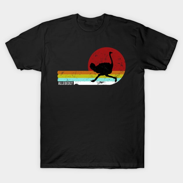 Allegedly Retro T-Shirt by Boose creative